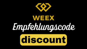 Weex empfehlungscode