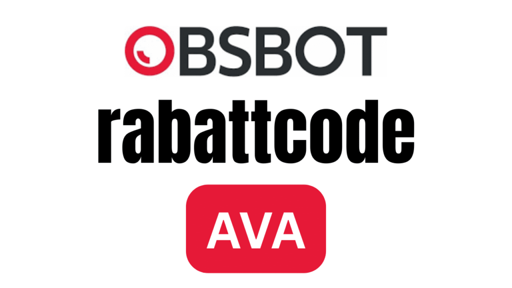 OBSBOT discount code "AVA": 10% Instant discount on your purchase