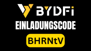 BYDFi Einladungscode BHRNtV – 10% Rabatt auf Gebühren
