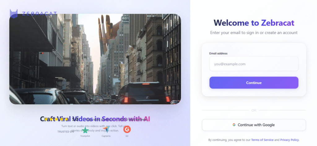Studio Zebracat AI promo code "AVA" – Get 20% discount now!