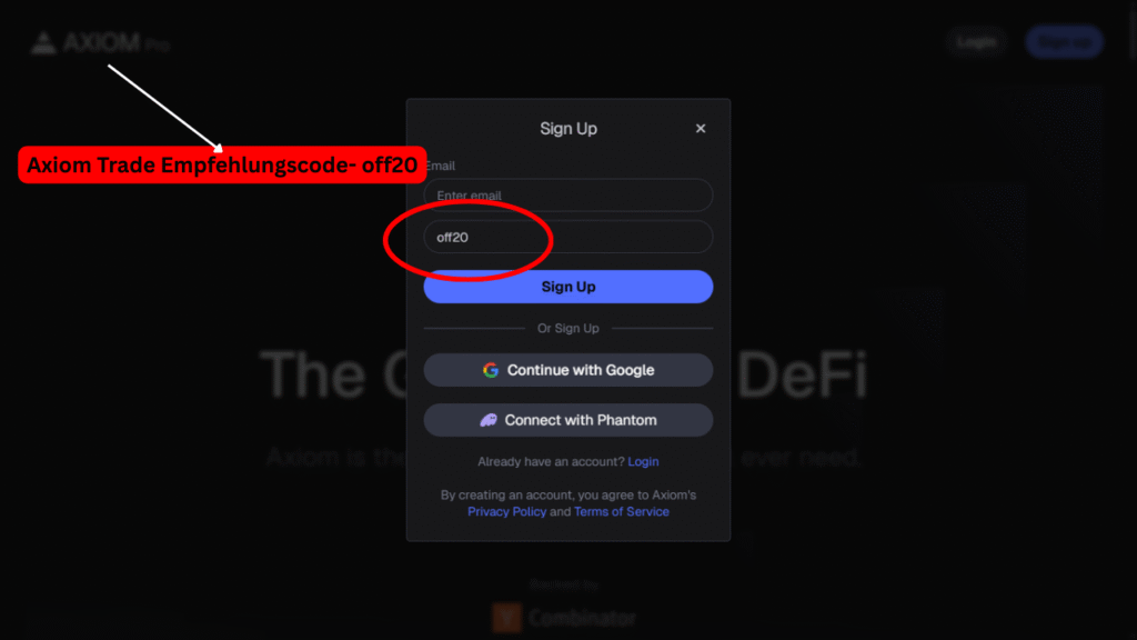 Axiom Trade Empfehlungscode off20 – 800 € Bonus & 15 % Rabatt sichern