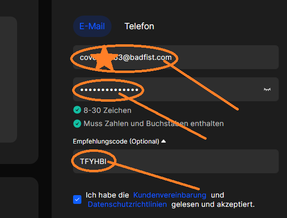 BingX Empfehlungscode